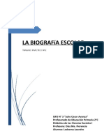 Biografia Escolar