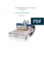 LPKF E44 PCB Mill Getting Started Guide: Student Workshop KTH Simon Carlsson, Emil Bergvall