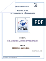 Manual de Practicas en HTML