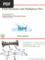 Fluid Mechanics and Multiphase Flow: Dr. Dipankar Pal