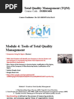 Course Title: Total Quality Management (TQM)