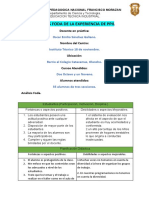 Analisis Foda de La Experienciua de Ppii