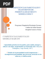 Competencias Parentales y Trastornos de Personalidad Según Modelo DSM V