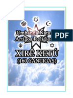 Apostila Cantigas Ketu 160 Cantigas++áudio