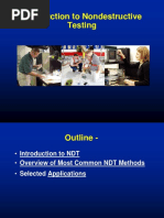 Introduction To Nondestructive Testing