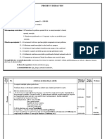 Proiect La Matematica Pentru Cl. IV-a