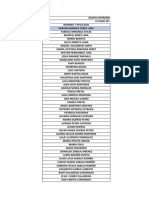 Grupo Esperanza Democratica-Lista de Votantes