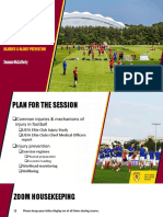 UEFA B Licence Football Physiology 2 Injury Prevention