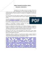 Procedimiento Ordinario Laboral-Nueva Reforma