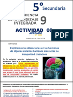 Exp. de Aprendizaje Integrada 09 - Actividad 08 - 5sec