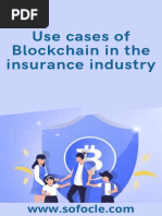 Use Cases of Blockchain in The Insurance Industry