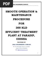 Paradip Etp O&m Sop-Final