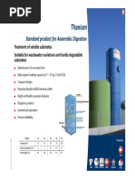 Thanium: Standard Product For Anaerobic Digestion