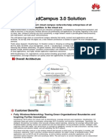 Huawei CloudCampus 3.0 Solution Datasheet