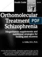 Orthomolecular Treatment For Schizophrenia (Good Health Guides) - Abram Hoffer