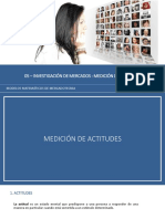 MMM - 05 - Aplicaciones de La Investigación de Mercados - Medición de Actitudes