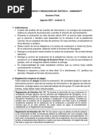 COMPRENSIÓN Y REDACCIÓN DE TEXTOS 2 - Agosto2021 - Formato UTP