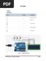 Jam Digital: Praktikum Komponen List