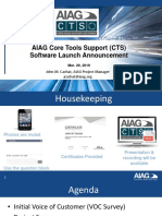 AIAG Core Tools Support Software Launch Mar 26 2019 FINAL