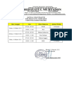 Jadwal Ujian Satuan Pendidikan