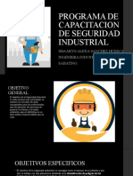 Programa de Capacitacion de Seguridad Industrial