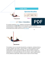 Ejercicios CAida LIbre