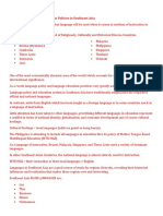 8 EL 104 - Language in Education Policies in Southeast Asia