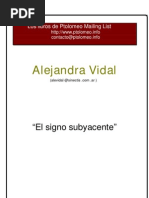 El Signo Subyacente