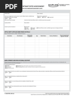 Genuine Temporary Entant Assessment