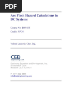 Arc Flash Hazard Calculations in DC Systems R1