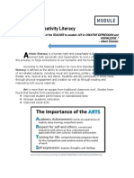 Module 7 Artistic and Creativity Literacy