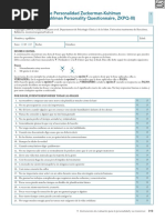 Cuestionario de Personalidad Zuckerman-Kuhlman (ZKPQ-III)