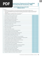 Examen Internacional de Los Trastornos de La Personalidad (IPDE)