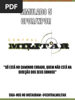 Simulado 5 - Central Militar