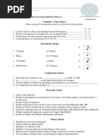 Examen Especialidad