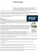 Failure Analysis For Plain Bearings