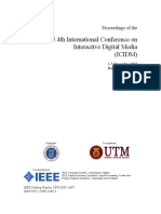 2015 4th International Conference On Interactive Digital Media (Icidm)