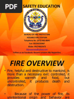 Fire Science and Household Fire Safety