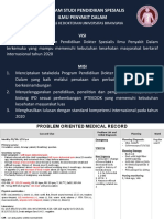 Program Studi Pendidikan Spesialis Ilmu Penyakit Dalam: Fakultas Kedokteran Universitas Brawijaya