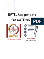 NPTEL Assignments For GATE 2022