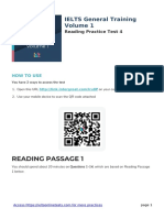 Reading Passage 1: IELTS General Training