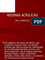 Resinas Acrilicas