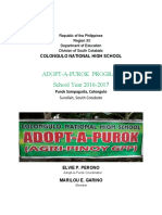 Adopt A Purok