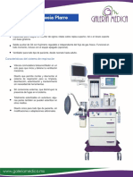 Maquina de Anestesia Plarre 13000