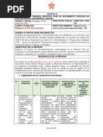 GD-F-007 - Acta 2 de Seguimiento No. 2 EDL CAO Nuevo