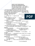 Passive Voice With Modals