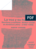 Lienhard, M.-La Irrupción de La Escritura en El Escenario Americano