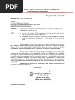 Formato 6 - Oficio de Acreditación de La Comisión de Control Ante El Titular de La Entidad