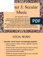 Secular Music