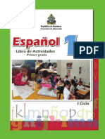 Libro de Lectura Español 1ero